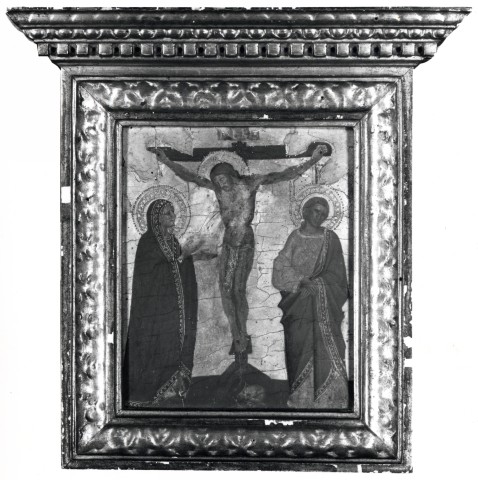 Anonimo — Gerini Niccolò di Pietro - sec. XIV/ XV - Crocifissione di Cristo — insieme